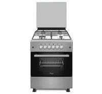 Image of Super General 58x58cm Gas Cooking Range,4 Gas Burners, Half Safety, Stainless Steel